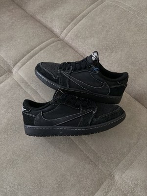 Travis Scott x Air Jordan 1 Low OG Black Phantom Unisex DM7866-001 SIZE 8 Men s