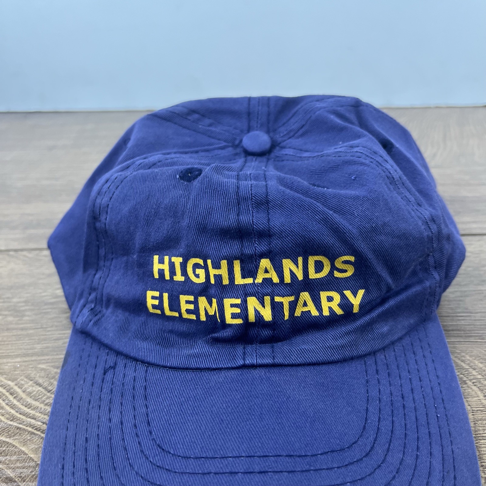 Highlands Elementary Snapback Hat Blue Adjustable… - image 7