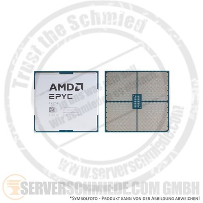 AMD EPYC 9275F 24C Server CPU 24x 4,1 GHz 256MB Cache SP5 6096 320W