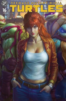 TEENAGE MUTANT NINJA TURTLES #16 NM TIAGO DA SILVA TRADE DRESS VARIANT A LTD 600