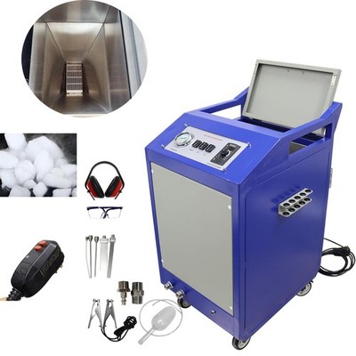 110V Dry Ice Cleaning Machine 44 lbs Dry Ice Blaster Cleaners for Car Ship Clean