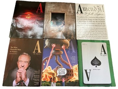 THE ATLANTIC Magazine Lot 6 Recent Issues Aug Sept Oct 2025 Jan Mar Apr 2026
