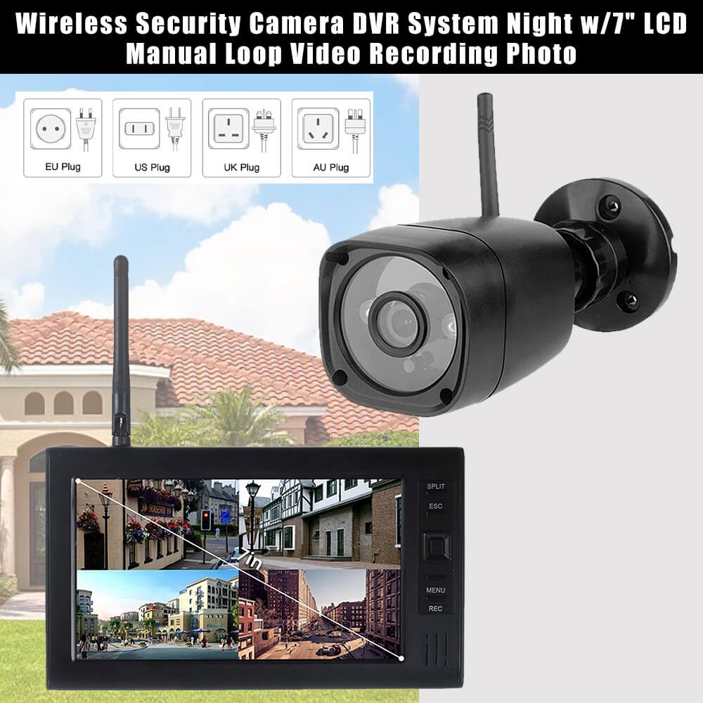 Night W/7" Lcd Manual Loop Video Recording