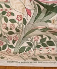Vintage Liberty William Morris style Trent daffodils fabric A/F repurpose