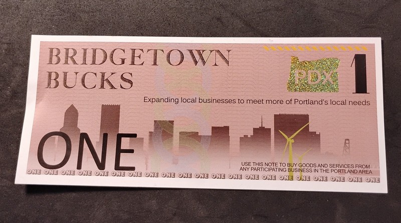 Portland, Oregon Bridgetown Bucks Free Shipping