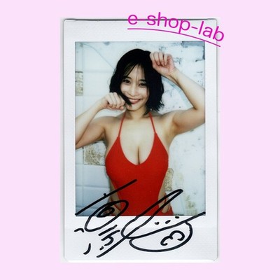 Rin Takahashi 2 2025 1of1 Autogramm Off-Shot Check On-Site Shooting Red Blac