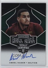 2016-17 Panini Totally Certified Rookie Roll Call Auto Abdel Nader #47 Auto 0q0