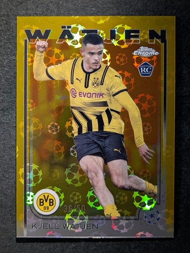 2024-25 Topps Chrome Logofractor Uefa Mohamed Salah Magenta