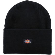 Dickies Unisex Acryl Beanie M&uuml;tze Schwarz OS Winterm&uuml;tze Kappe Hut