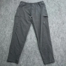 Mack Weldon Sweatpants Mens Extra Large (34x30) Gray Cargo Lounge Drawstring