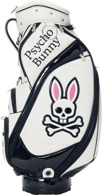 Psycho Bunny TECNO ART セルフスタンド バッグ Psycho Bunny（サイコバニー） セルフスタンド クラブケース
