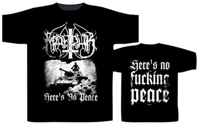 Marduk Here´s No Fucking Peace T-Shirt Gr.L Armagedda Ragnarok Absu Darkthrone