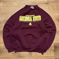 Vintage Arizona State University Sun Devils Sweatshirt Crewneck Mens Large 90s