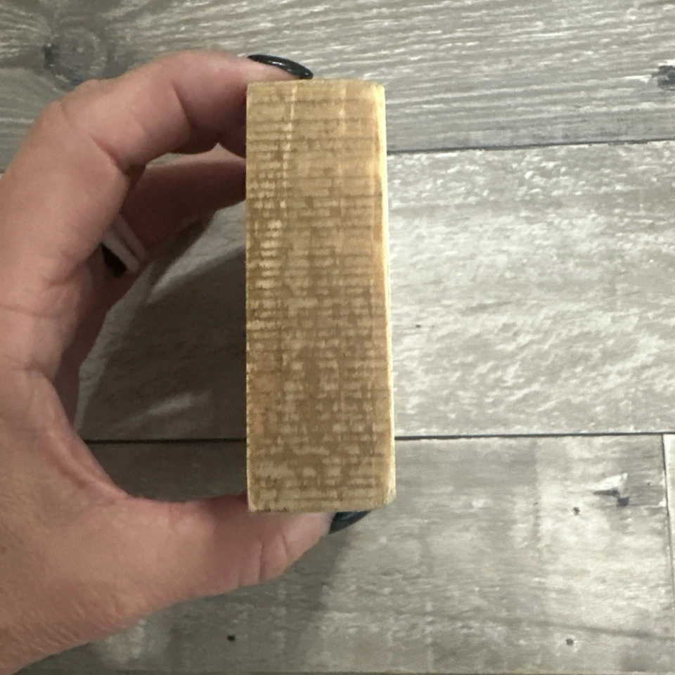 Primitive Block Sign - "Nope Not Today" Sleepy Dog Lover Desk Shelf Sitter Art - Image 3 of 4