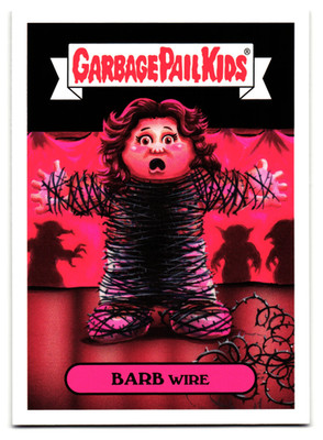 Barb Wire Garbage Pail Kids Silent Hill Cult Horror 2019