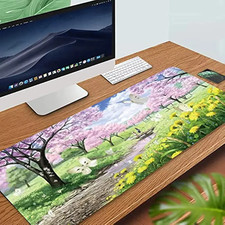 Gaming-Mouse Pad Extended Large Computer Keyboard Mat Mouse Pads for Desk