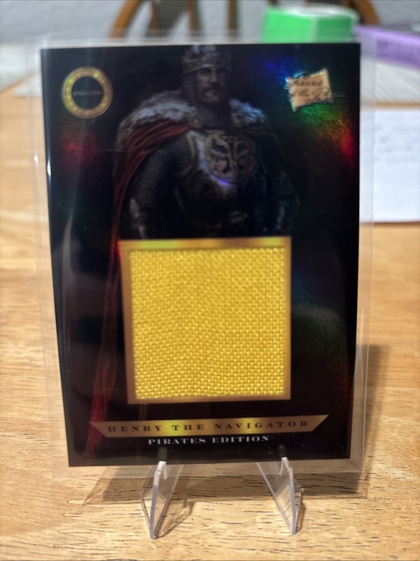 2025 Pieces Of The Past Pirate Edition “ Henry The Navigator Relic” #639￼