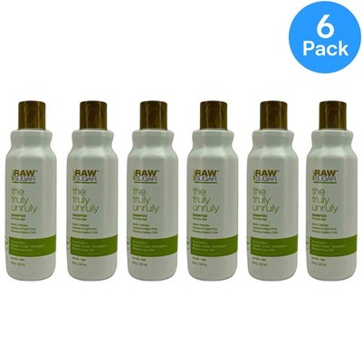 Raw Sugar Truly Unruly Shampoo 18 Oz 6 Pack New
