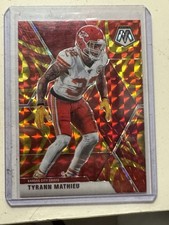 🔥2020 Panini Mosaic - Tyrann Mathieu #6 Red Mosaic Prizm🔥