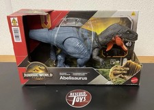 NEW Mattel Jurassic World Rebirth Wild Roar Abelisaurus Dinosaur NIB