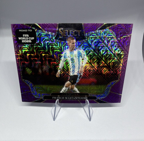 Panini Select Franco Mastantuono #204 Field Level Purple Prizm