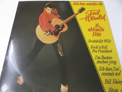 72391 - TED HEROLD - ICH BIN WIEDER DA - 1982 TELEFUNKEN VINYL LP (16 HITS)