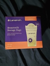 Lansinoh Breastmilk Storage Bags, 100 Count, Easy to Use Breast Milk Storage Bag