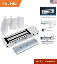 Magnetic Door Lock Waterproof Heavy Duty 1200lbs For Gates Doors Access Control