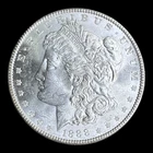 Superb 1888 Morgan Silver Dollar Choice BU++