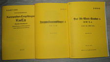Dienstvorschrift Kurz- & Langwellen-Empfänger KwEa & Lw.E.a  & 30-Watt-Sender a