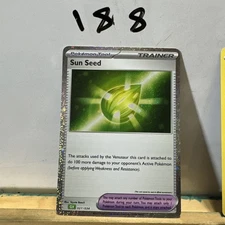 Sun Seed 027/034 Trading Card Game Classic Holo