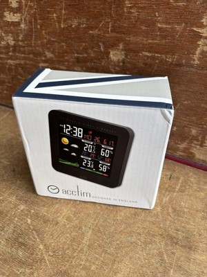 Acctim Wyndham Farbwetterstation Vollfarbbild Crescendo Alarm