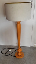 Vintage Retro Tyson Orange Light Small Metal Floor Lamp