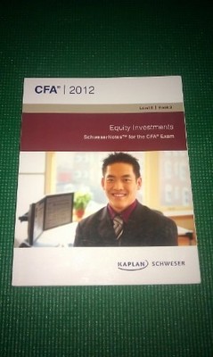 CFA Level II Equity Investments (Schweser 2012), , Good Book