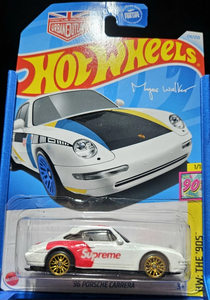 Hot Wheels 911 Porsche **Custom Supreme W/ Spectraflame And RealRiders** - Image 2 of 3