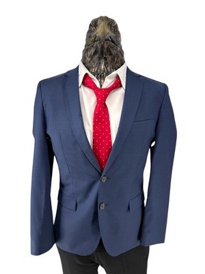 Hugo Boss Men Hesten 182 Slim Soft Blazer Jacket RU46 US36R