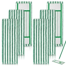 Mop Pads Refills Compatible with Libman Wet & Dry Microfiber 6 Pack for Multi