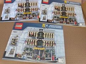 Lego 10211 GRAND EMPORIUM, Used/Used - Good Condition with Instructions Disassembled