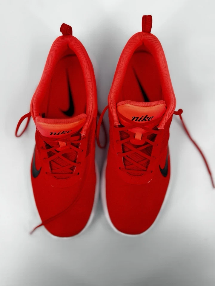 Zapatos de golf para mujer Nike Roshe G talla 9,5 rosa carmesí negro blanco sin clavos LW Foto 4 de 4