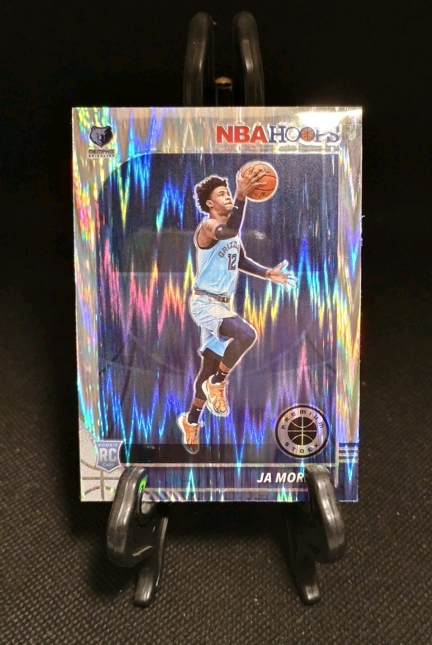 🔥 2019-20 Panini NBA Hoops Premium Stock - SP Flash Variation Ja Morant #259