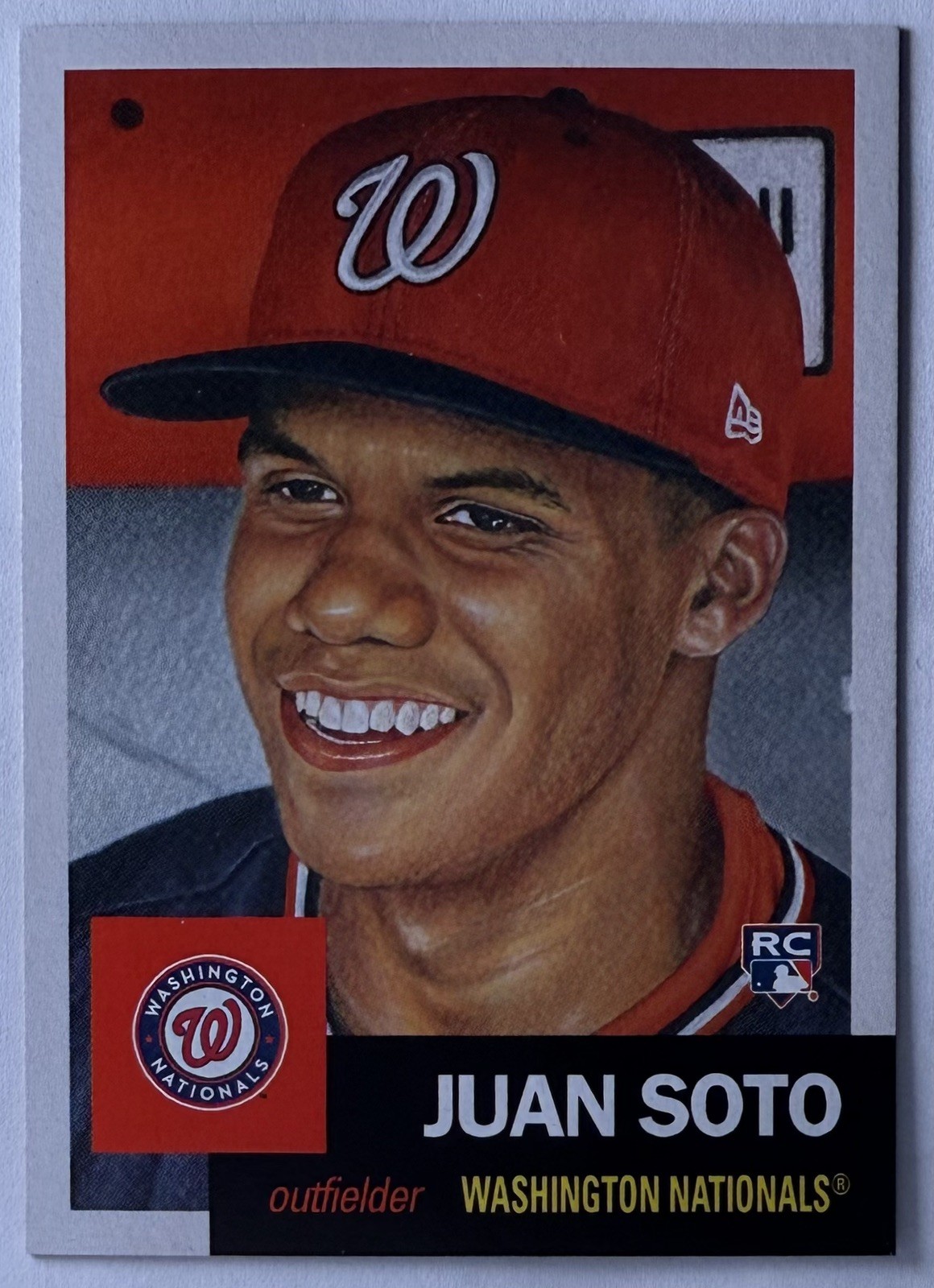 Juan Soto 2018 Topps Living Set #43 (RC) Washington Nationals 🔥🔥