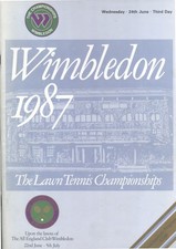 Wimbledon Lawn Tennis Championships 1987 3rd Day