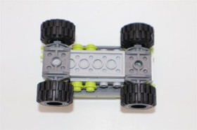 LEGO: 8663 - Fat Trax - Racers - Complete - W/ MANUAL + CANISTER - 