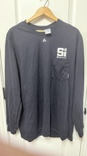 Bulwark FR SET2NV3 Shirt Mens XL CAT 2 Flame Resistant Shermco NWT Navy