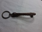 Bottega Veneta Red Intrecciato Leather Keychain — photo 4