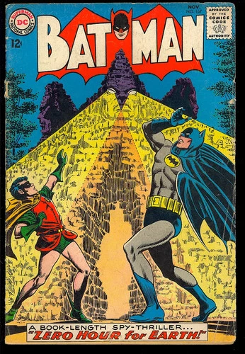 Batman #167 Unrestored Silver Age Superhero Vintage DC Comic 1964 GD+
