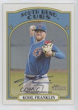2021 Topps Heritage Minor League Edition Real One Kohl Franklin #ROA-KF Auto uk0