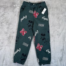 Gap Disney Mickey Sweatpants Size small Kids Green