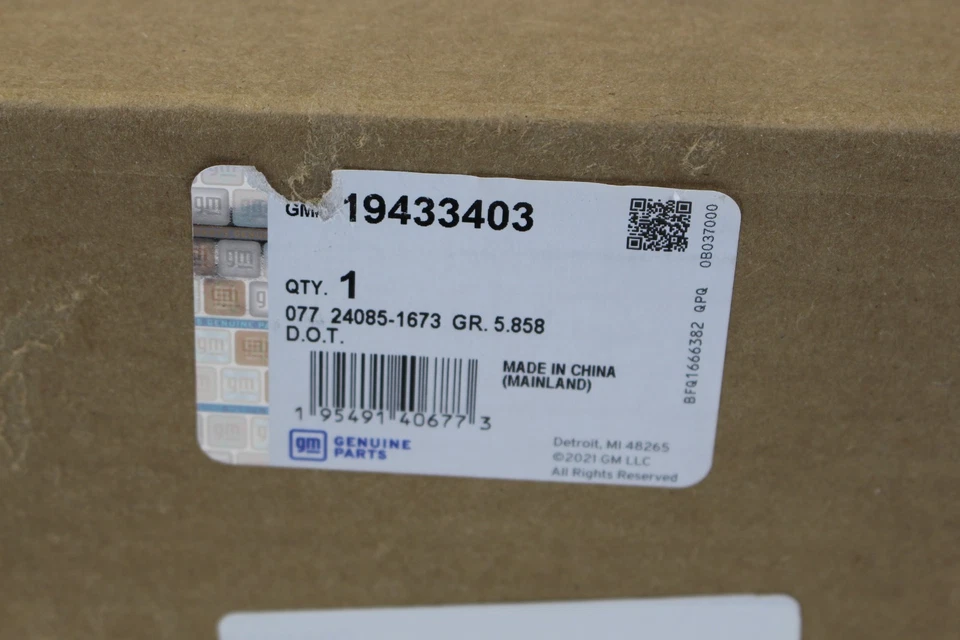 Tapacubos GM 19433403 Original Nuevo en caja sin abrir Foto 4 de 4