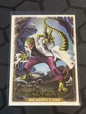 2024 SkyBox Marvel Masterpieces 92 Platinum Lizard #41 Leather